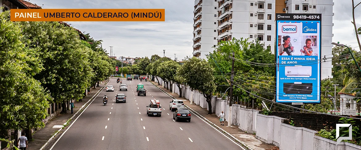 Painel umberto calderaro no mindu